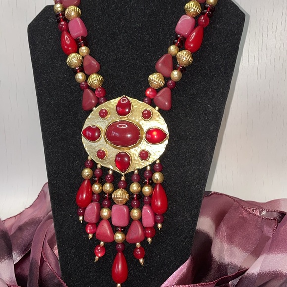 Chicos 35 Bold Years Pendant Necklace - Picture 3 of 5